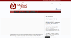 Desktop Screenshot of interchurchfamilies.org.uk